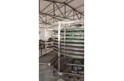 China                  Spiral Cooling Conveyor System Tower for Hambuger Bread              supplier