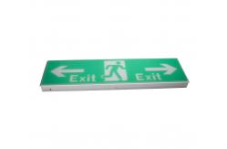 China SMD LED Emergency Exit Sign Light 220-240V With Ni - Cad Battery Operated supplier