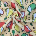 Flowery Cartoon Printed Microfiber Cleaning Cloth Fabric Customized for sale
