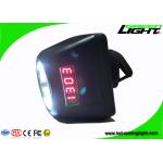 Waterproof IP68 Mining Cap Lights 8000lux Brightness With Long Working Time