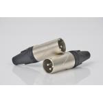 Neutrik Style 3-Pin Male Plug XLR Audio Cable Connectors All Black DA1106 for sale