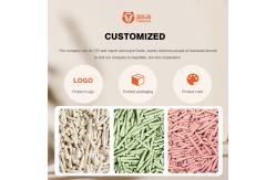 China Original Milk Environmentally Friendly Tofu Cat Litter Made Mainly From Plant Fibers supplier