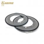 Cemented Tungsten Carbide Disc Round Blade For Slotter Corrugated Board With 8 Holes for sale