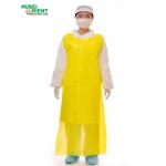 Odorless Disposable PE Apron No Sleeves Waterproof And Fluid Resistant Protective Apron for sale