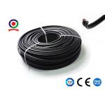 Flat Twin Core Dc Solar Wire / 6mm Solar Cable Communication XLPE For Power Station for sale