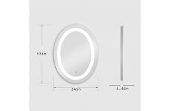 China Rust Proof Led Smart Bathroom Mirror Dirt Resistant Easy Maintenance supplier