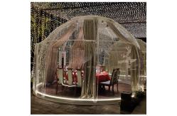 China Customized Igloo Bubble Tent House Energy Efficient For Hotel supplier