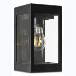 Traditonal Solar Garden Wall Lights 5V 2W Black Outdoor Solar Lanterns for sale