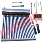 Food Grade Integrative Heat Pipe Solar Water Heater Portable Simple Structure for sale