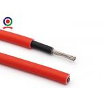 Photovoltaic Wire Red Or Black 4mm2 Solar Cable Copper Conductor XLPO Jacket TUV for sale