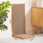 Detachable Cardboard Scratch Pad L Shape Cat Scratcher Sustainable for sale
