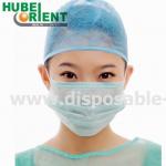 Antibacterial Latex Free Elastic Earloop Nonwoven Medical Face Mask for sale
