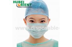 China Antibacterial Latex Free Elastic Earloop Nonwoven Medical Face Mask supplier