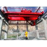 Steel Factory Double Girder Overhead Cranes Frequency Inverter Control A5 Class for sale