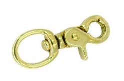 China Heavy Duty Solid Brass Snap Hook Swivel Bolt Snaps Spring Release supplier