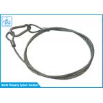 2mm 7*7 Steel Wire Rope Lanyard Safety Cable For Led Par Light Bulbs for sale