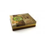 Fashional Recycled Paper Gift Boxes Food Grade With Square Shape for sale