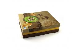 China Fashional Recycled Paper Gift Boxes Food Grade With Square Shape supplier