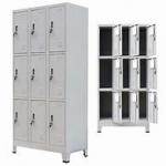 Office Lockable Muchn 9 Drawer Metal Cabinet Knocked Down Structure for sale