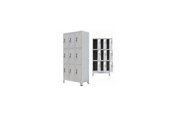 Office Lockable Muchn 9 Drawer Metal Cabinet Knocked Down Structure