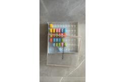 China Macaron 60 Transparent Macaron Tray Packaging Handmade Box  Chocolate Packaging supplier