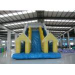 Snow Mountain Big Inflatable Water Slides , Amusement Park Commercial Grade Water Slide