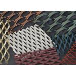 Decorative Aluminum Expanded Metal Mesh Woven Facade Cladding 4-100mm LWD for sale