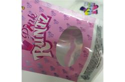 China RUNTZ / Hologram Resealable Plastic Bags Cookies Stand Up Pouch Jokes Up Smell Proof supplier