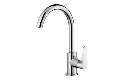 China Adjustable Hot And Cold Kitchen Sink Taps Rotatable Commercial Sink Mixer supplier