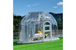 China Weatherproof Clear Bubble Tents With Built-In Lighting System supplier