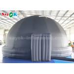 Black 5m Diameter Inflatable Planetarium Dome Tent For Science Dispaly for sale