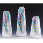 Multi Color Crystal Resin Trophy Clear And Wear Resistant for sale