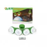 CE ROHS Water Resistant 12H Solar Led Camping Light With Mono Solar Panel