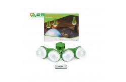 China CE ROHS Water Resistant 12H Solar Led Camping Light With Mono Solar Panel supplier