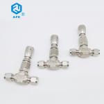 316 Stainless Steel Needle Valve Micro Flow Regulator For Precision Temperature Control for sale