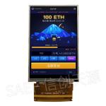 16 Bits 3.2V TFT LCD Display 320x480 Portrait TN Type With White LED Backlight for sale