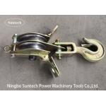 Open QHS Double Sheave Pulley Block 10T Conductor Stringing Tools