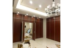 China Hotel Operable Folding Wall Movable Acoustic Partition Wall For Banquet Hall supplier