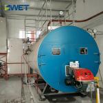 Wet Back Weld Joint 3000kg/H 1.25mpa City Gas Natural Gas Steam Boiler 3ton for sale