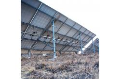 China High Efficiency PV Ground Mounting Systems with Adjustable Angle Design supplier