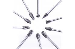 China 10 Pcs Die Grinder Tungsten Carbide Burr Set With 2.35mm/3mm Shank supplier