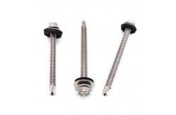 China SS304 Self Tapping Drilling Screws 150mm Length Carburized Layer supplier