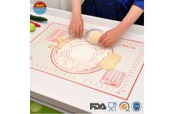 China No Space Occupation Silicone Baking Sheet , Easy To Dry Non Stick Baking Mat supplier