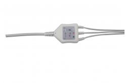 China TPU Jacket Veterinary ECG Cable AHA IEC ISO13485 With Contec C80Vet GA3140V supplier
