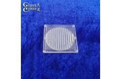 China Durable Pressed Sandblasting Glass LED Lens For Lighting Fixtures supplier