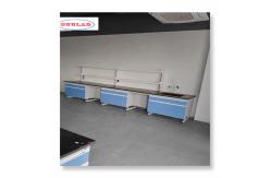 China 120cm x 60cm x 90cm Chemistry Lab Bench - Smooth Surface - Provided with Drawers supplier
