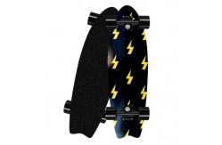 China 7 Layer Canadian Maple Mini Cruisers Skateboards Double Kick Deck Concave 28inch supplier