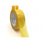 Yellow Double Sided Hot Melt Adhesive Customizable Carpet Tape for sale