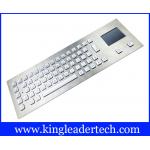 Dust-Proof Illuminated Metal Keyboard Silver With 65 LED Individually-Lit Keys