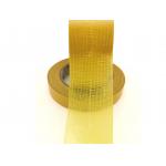 Yellow Double Sided Customizable Size Hot Melt Adhesive Carpet Tape For Exhibition for sale